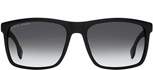 Black square sunglasses with dark lenses.